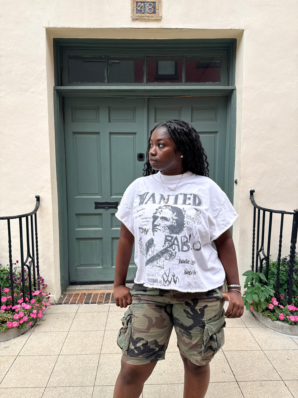 “WANTED” MUSCLE TEE