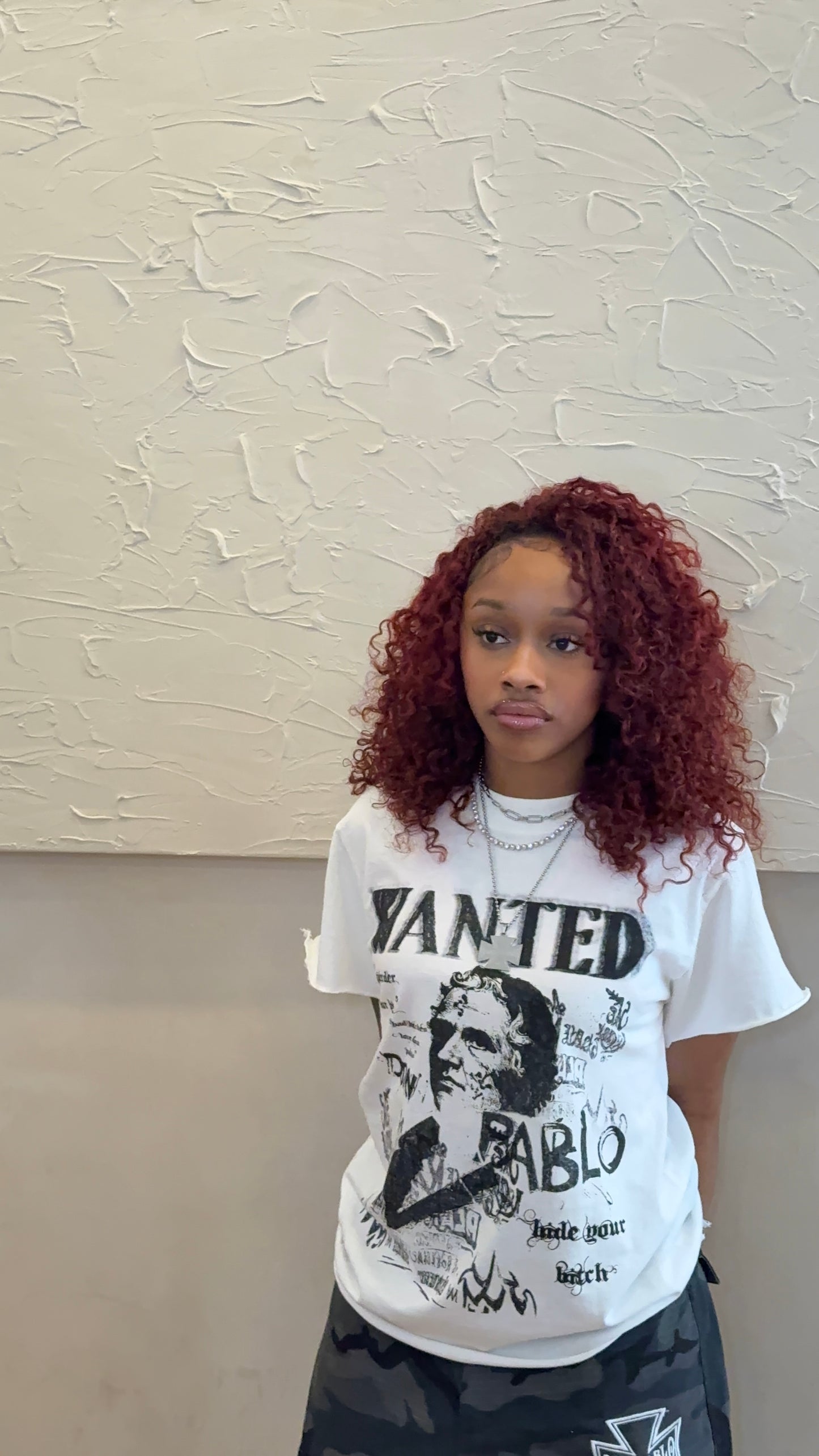 “WANTED” MUSCLE TEE
