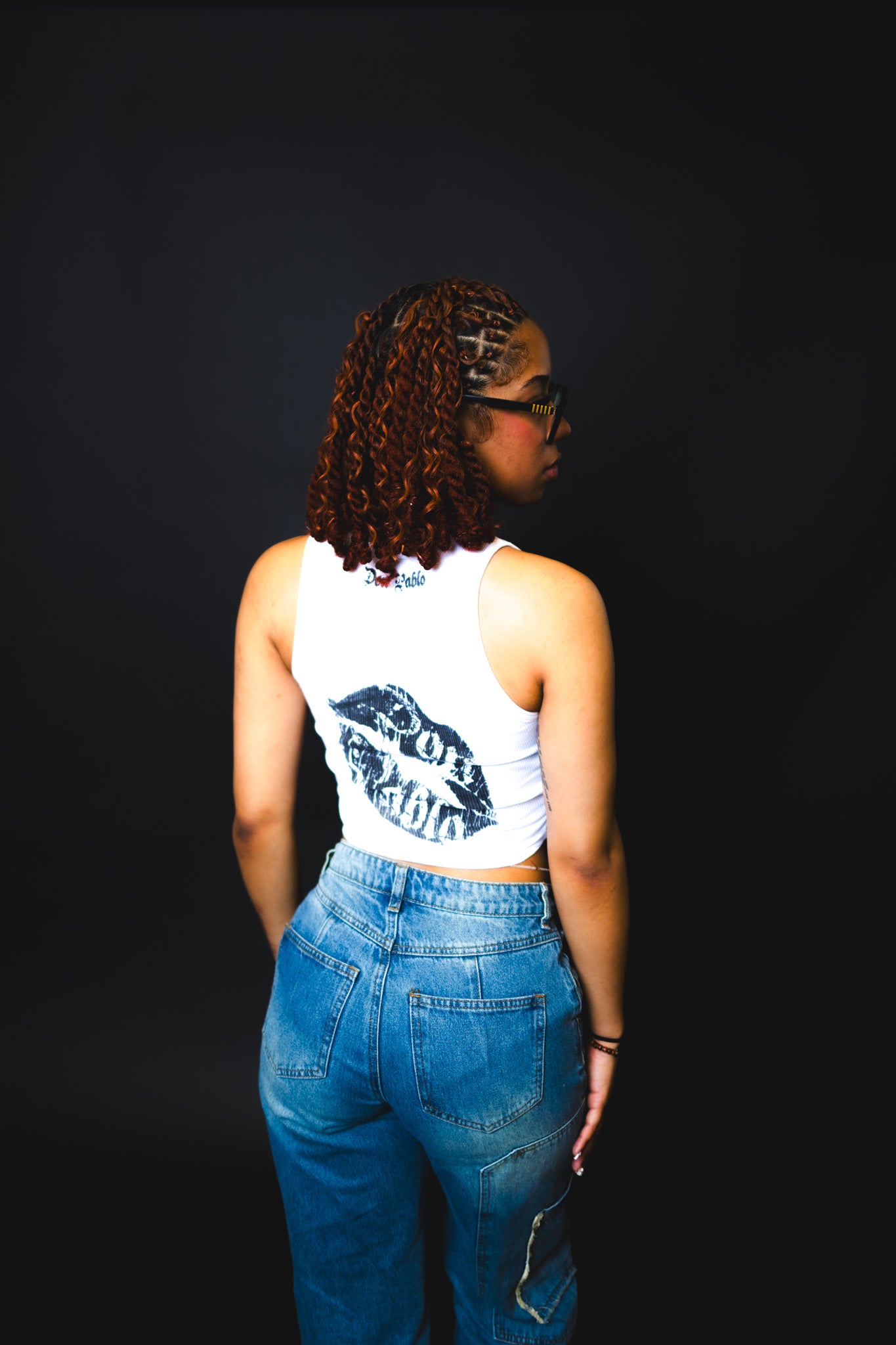 "BAD BI**HES LOVE DON PABLO" CROP TOP