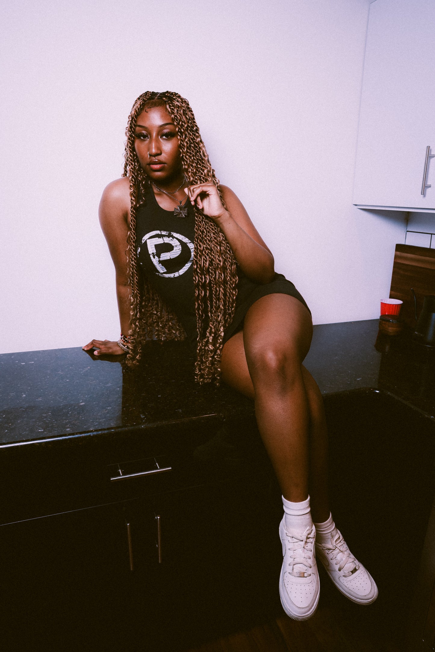 "P" Unisex Tank Top