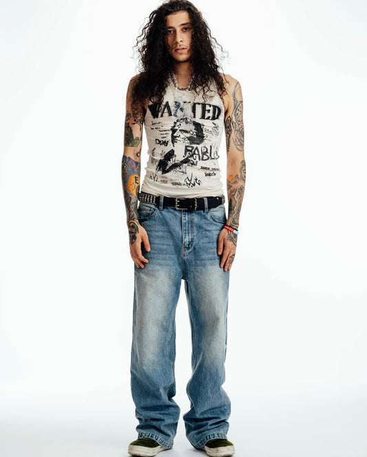 “WANTED” TANK TOP