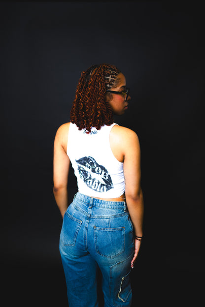 "BAD BI**HES LOVE DON PABLO" CROP TOP
