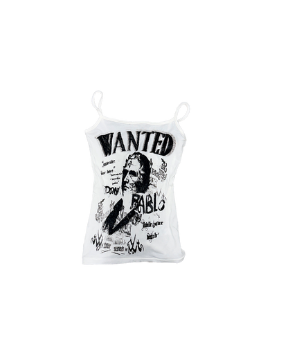 "WANTED" SPAGHETTI TANK