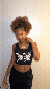 "BAD BI**HES LOVE DON PABLO" CROP TOP