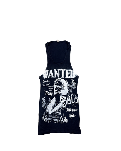 “WANTED” TANK TOP