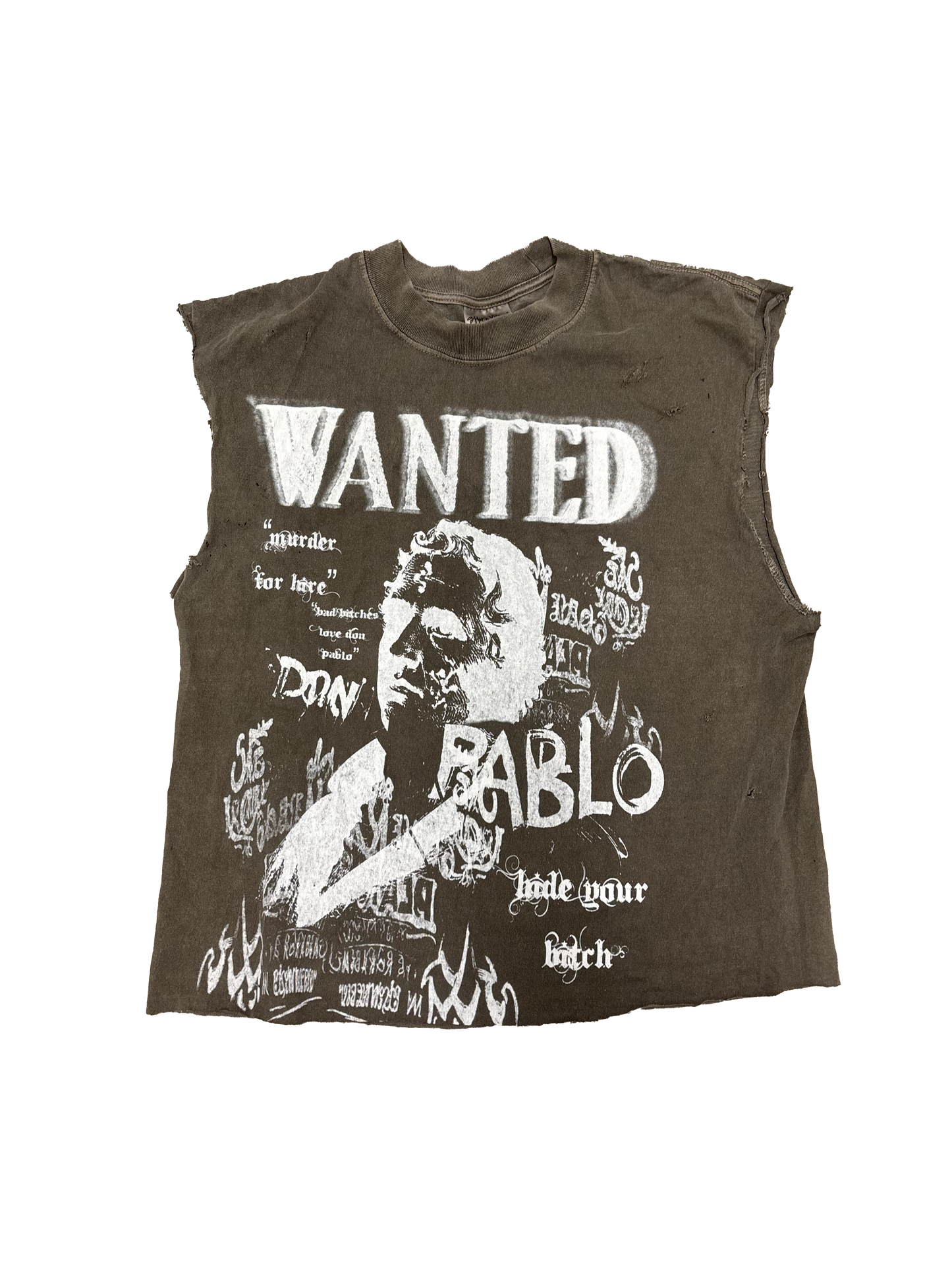 "WANTED" Muscle Tee